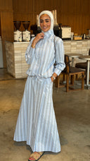 Stripe Skirt Set