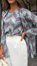 Pleated Top 02