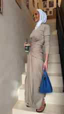 Wrapped Skirt Set