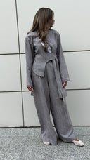 Gray Side wrap Set