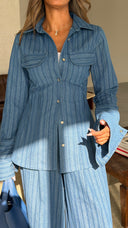 Fitted Denim Set