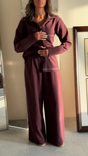 Burgundy set